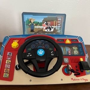 Melissa and Doug steering wheel